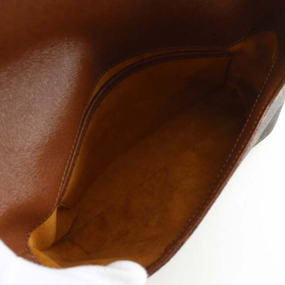 LOUIS VUITTON Authentic Brown Monogram Canvas Shoulder Bag - Picture 6 of 11